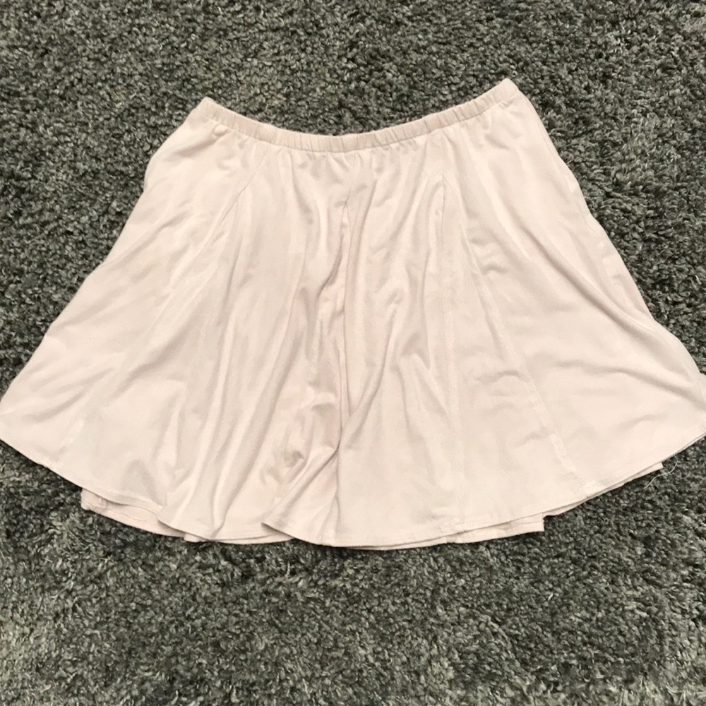 Velvet Light Pink Skirt
